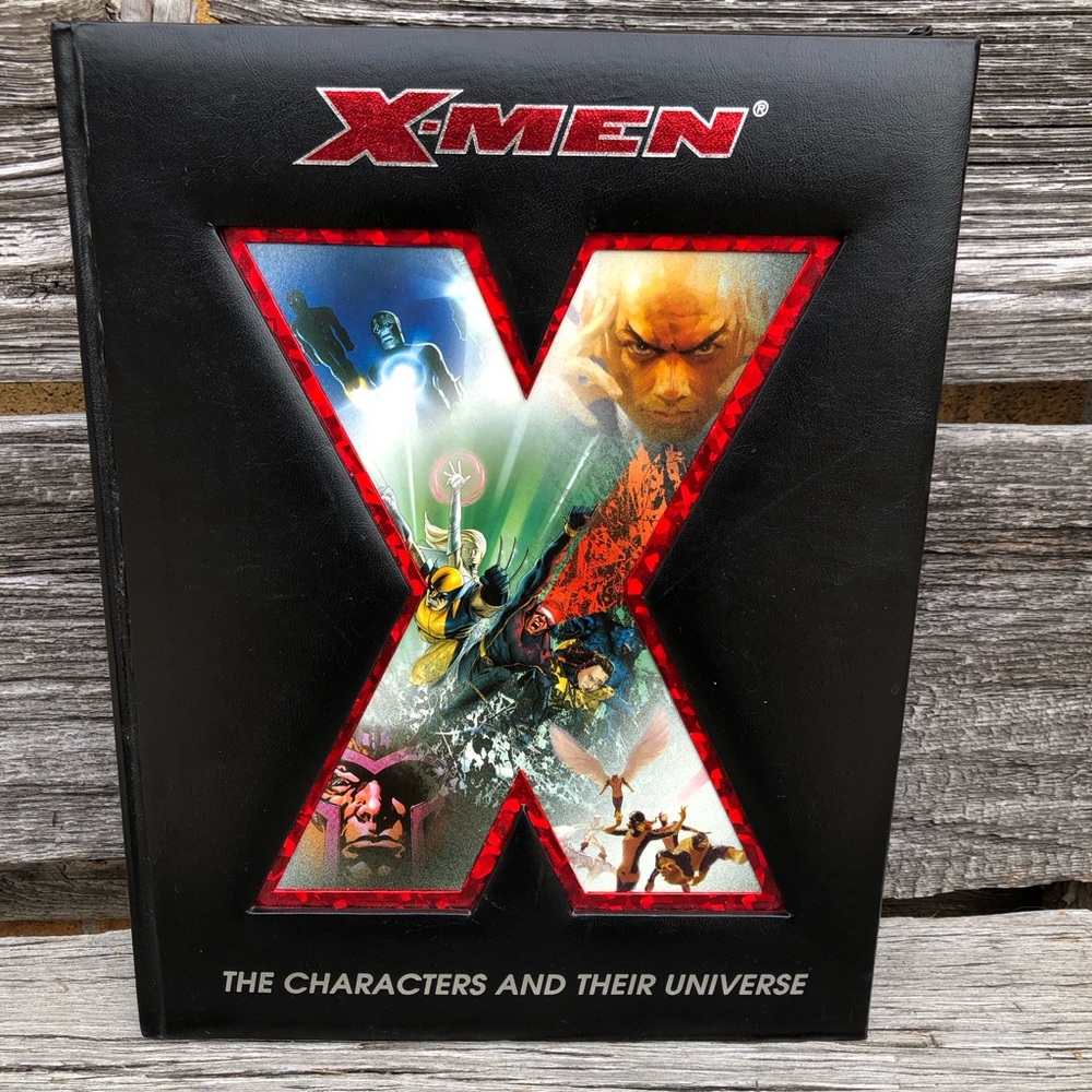 X-Men The Characters and Their Universe Book Michael Mallory 3D Hardcover holo